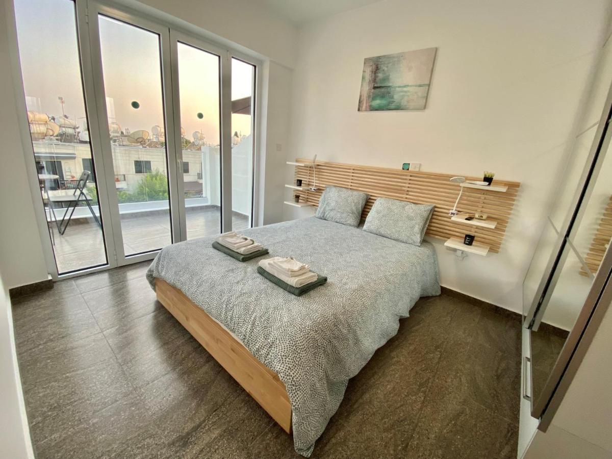 Апартаменты Ev Zin - Modern, Cozy, 1 Bed, Pool, 2 Balconies, A105 Пафос Экстерьер фото