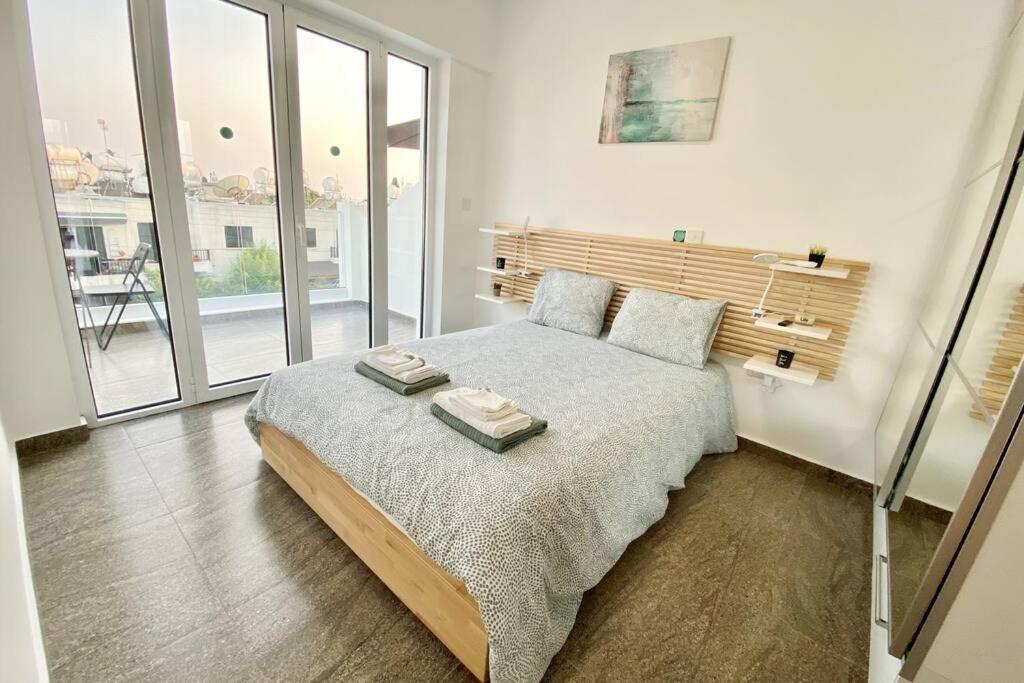 Апартаменты Ev Zin - Modern, Cozy, 1 Bed, Pool, 2 Balconies, A105 Пафос Экстерьер фото
