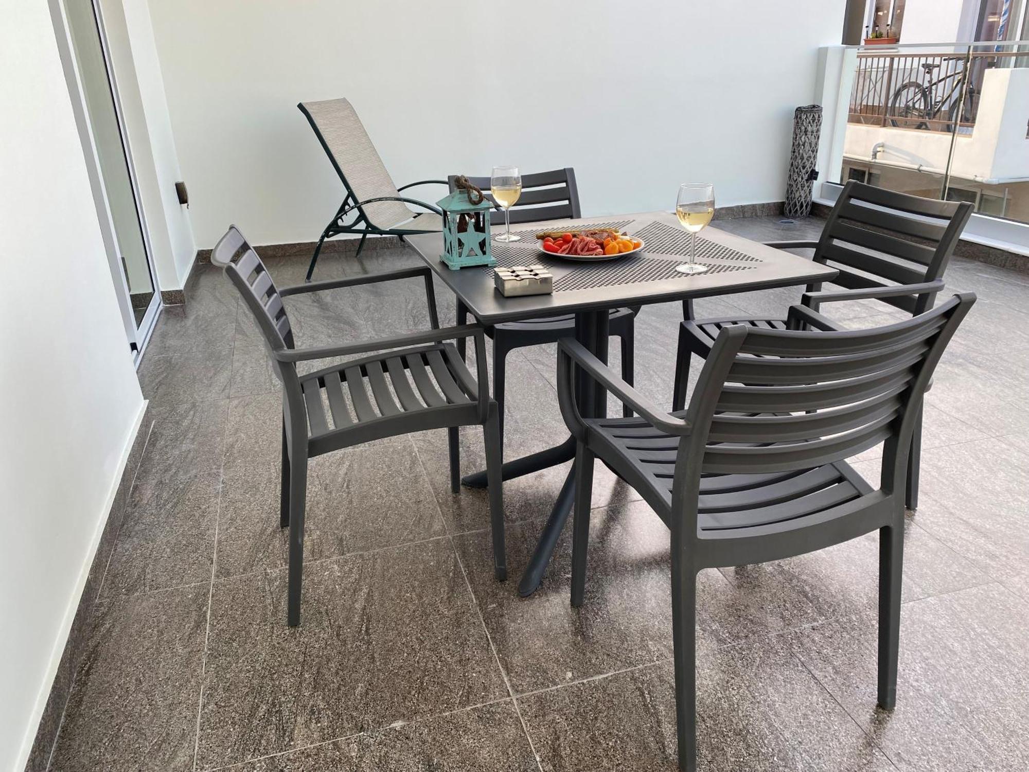 Апартаменты Ev Zin - Modern, Cozy, 1 Bed, Pool, 2 Balconies, A105 Пафос Экстерьер фото